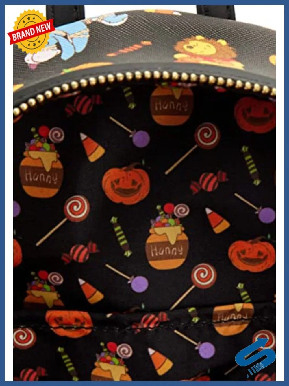 Loungefly Winnie the Pooh Halloween Shoulder Bag Vegan Leather Crossbody Purse